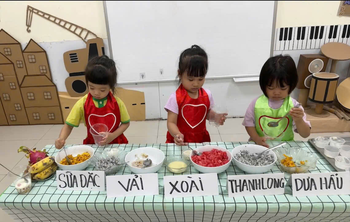 sữa chua hoa quả - NTAD